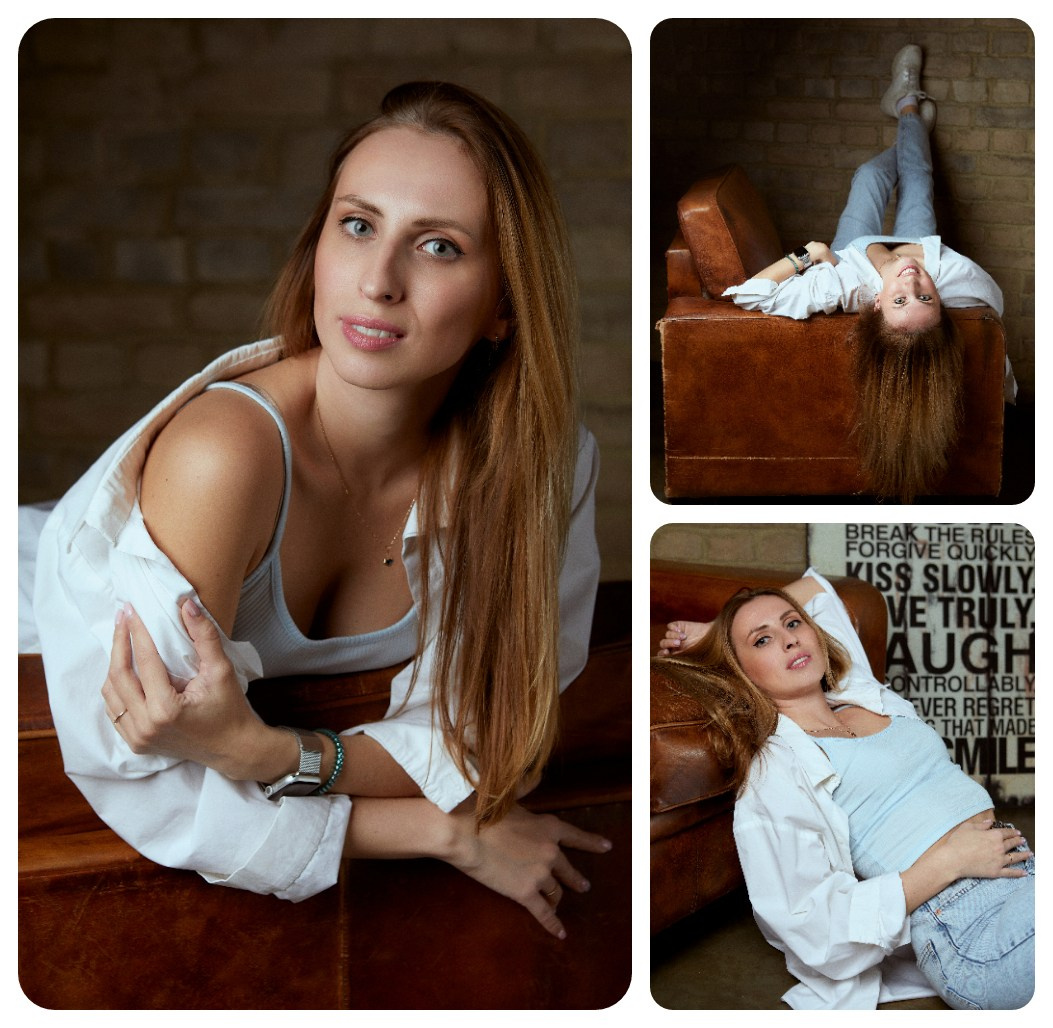 Женские фотосессии в студии и в городе: художественные, для соцсетей, сайтов знакомств. Фотограф Полина Завельская