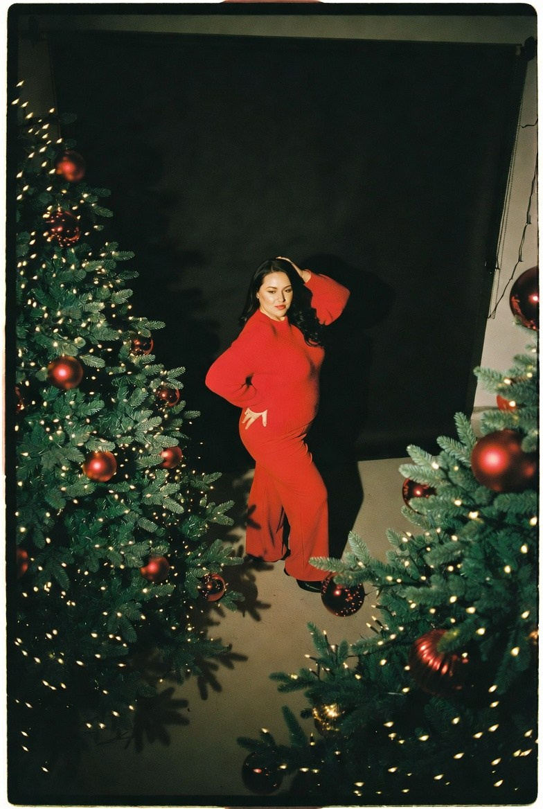 Плюс сайз в красном