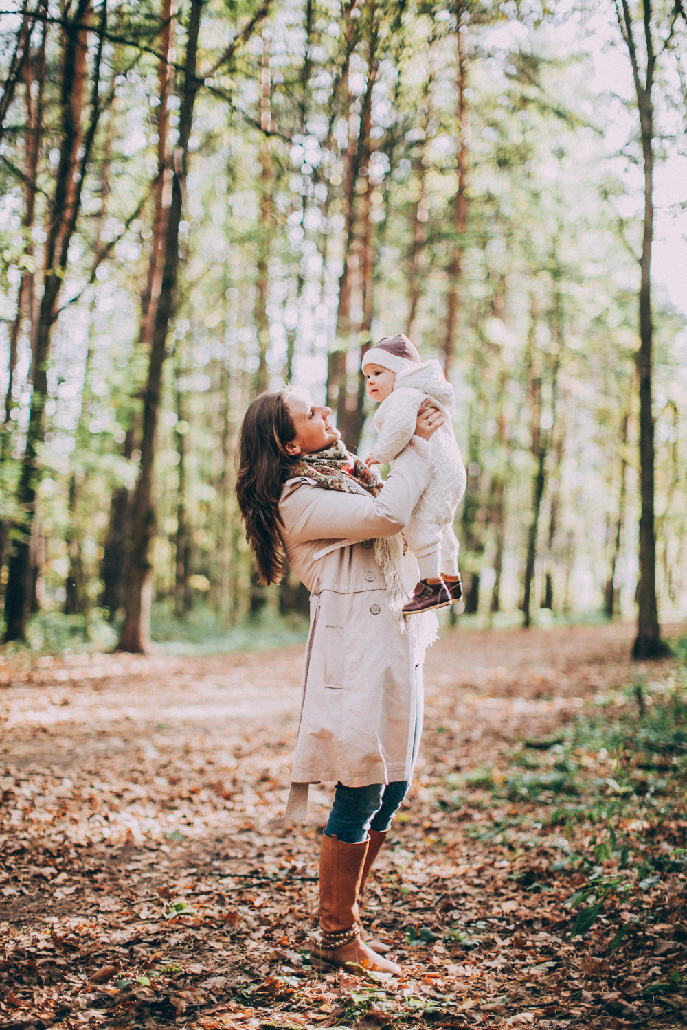 Чудесная осенняя прогулка с маленькой Сашей и её очаровательными мамой и папой!…. Свадебный фотограф Марина Назарова Москва