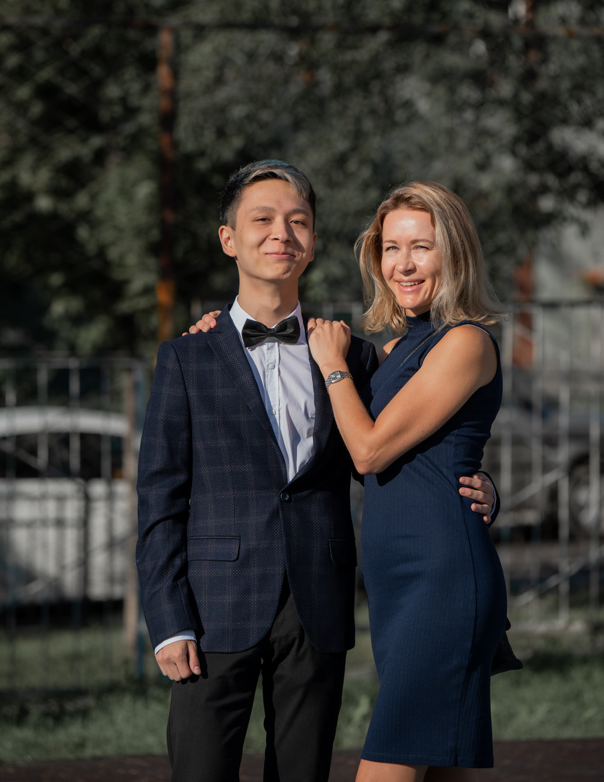 Линейка 1 сентября Лицей Ступени. Фотограф г. Хабаровск