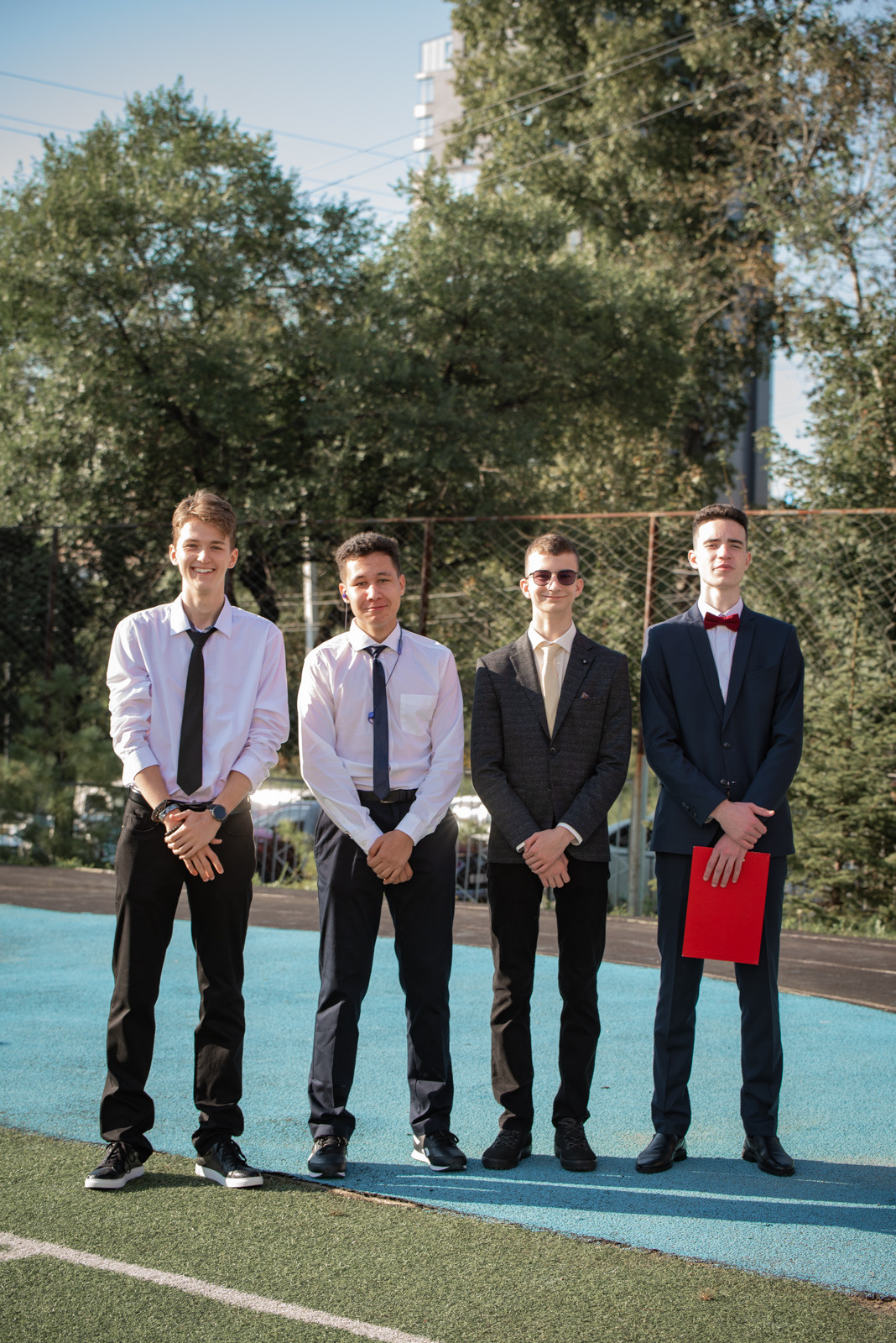 Линейка 1 сентября Лицей Ступени. Фотограф г. Хабаровск