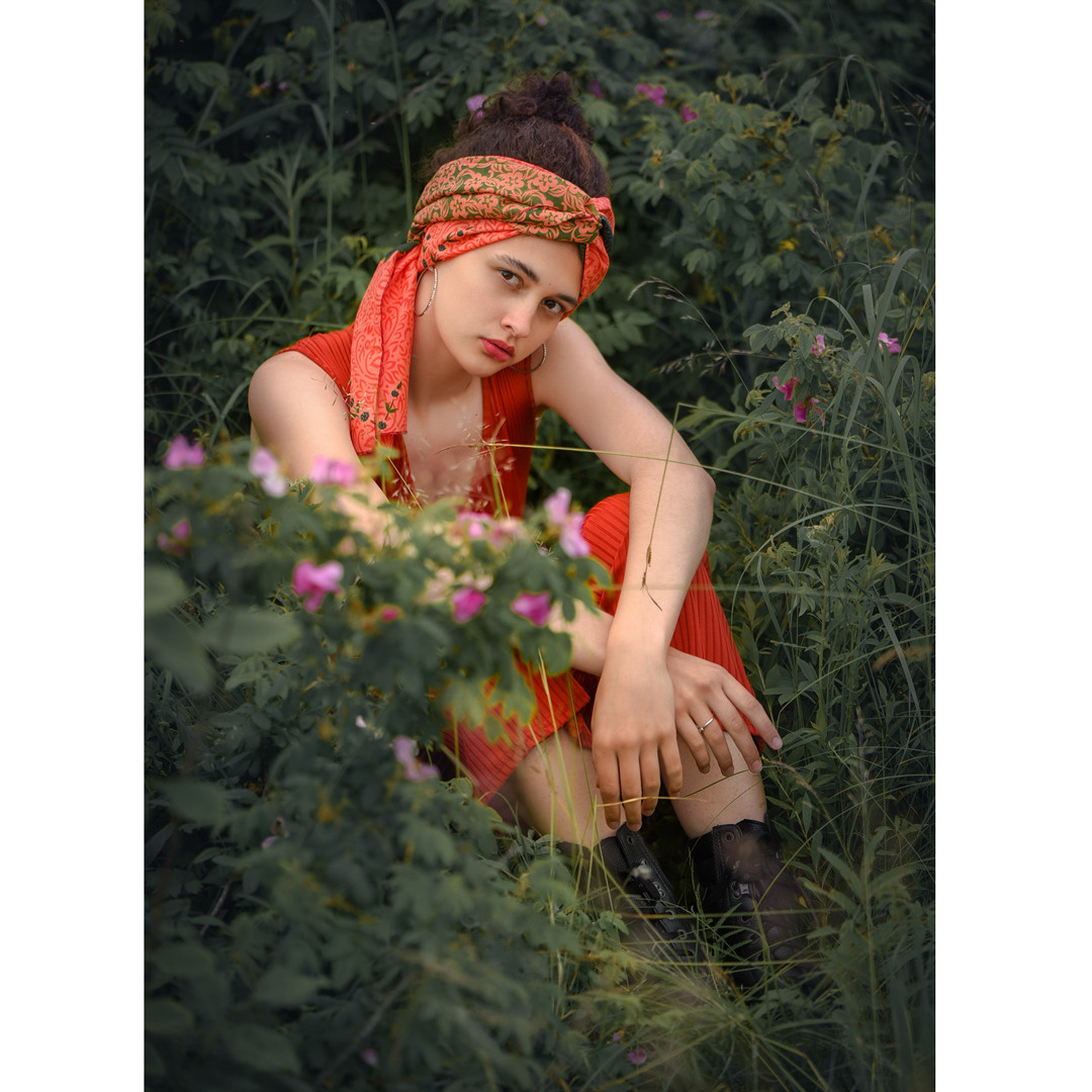 Алиса в поле. Фотограф г. Хабаровск