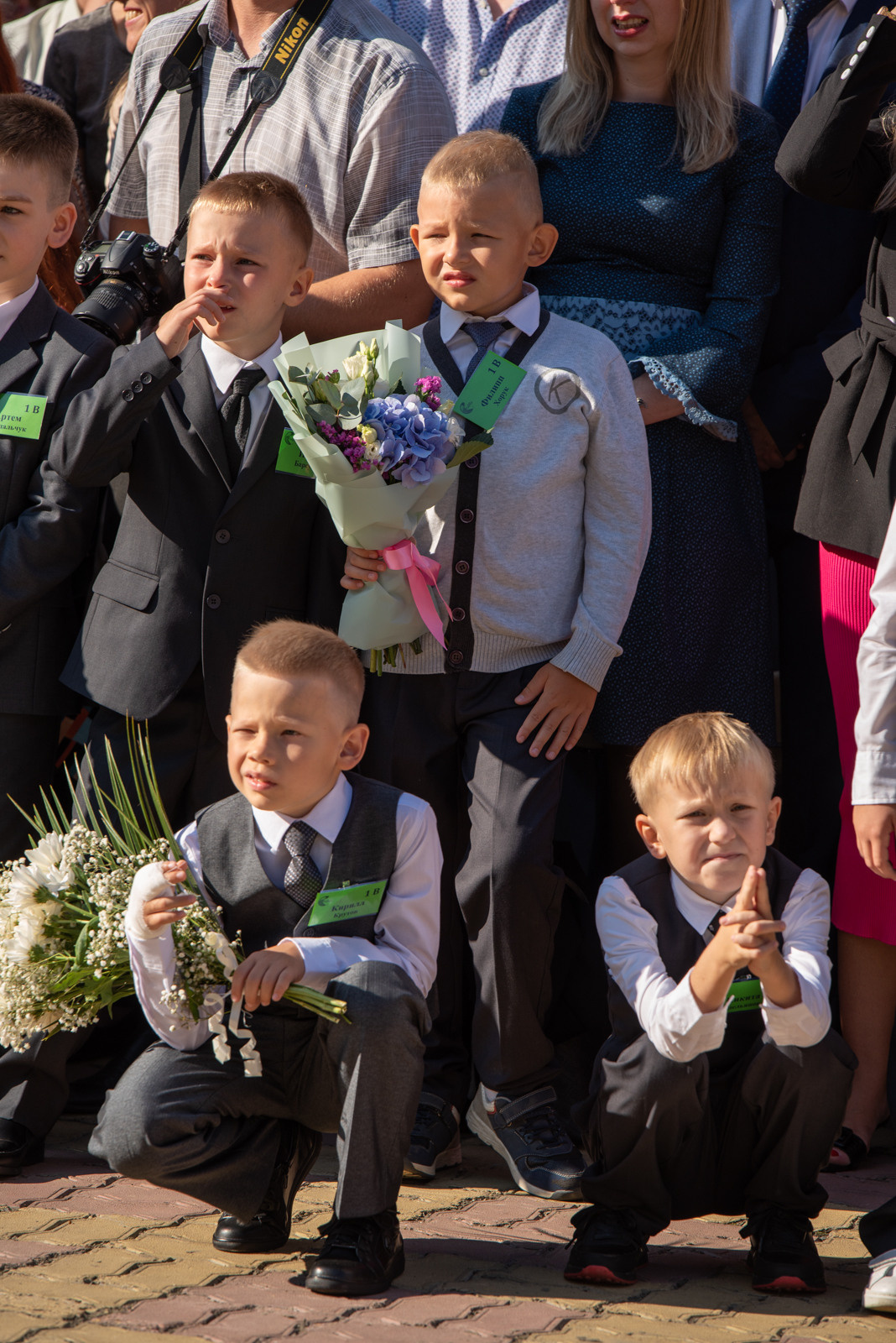 Линейка 1 сентября Лицей Ступени. Фотограф г. Хабаровск