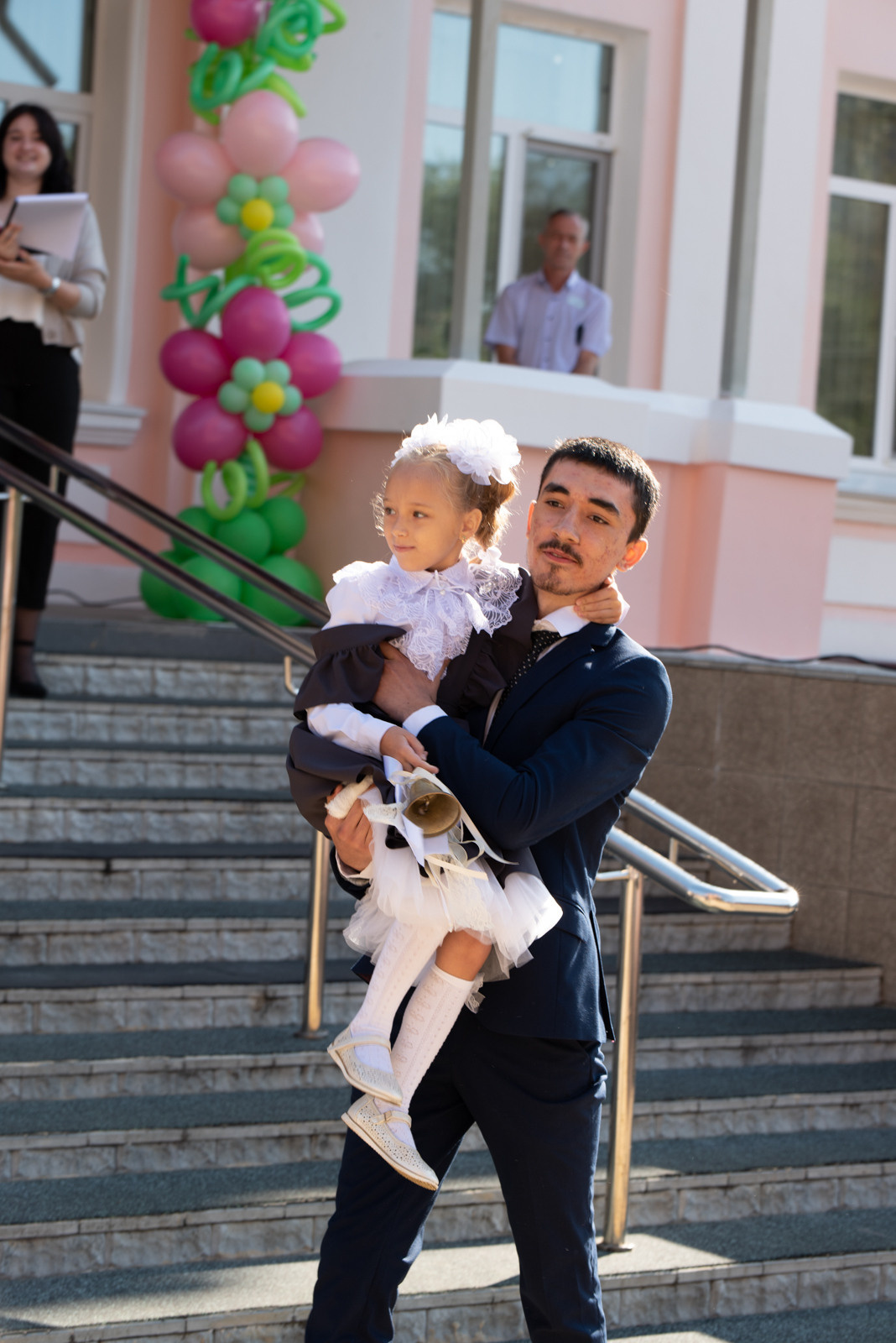 Линейка 1 сентября Лицей Ступени. Фотограф г. Хабаровск