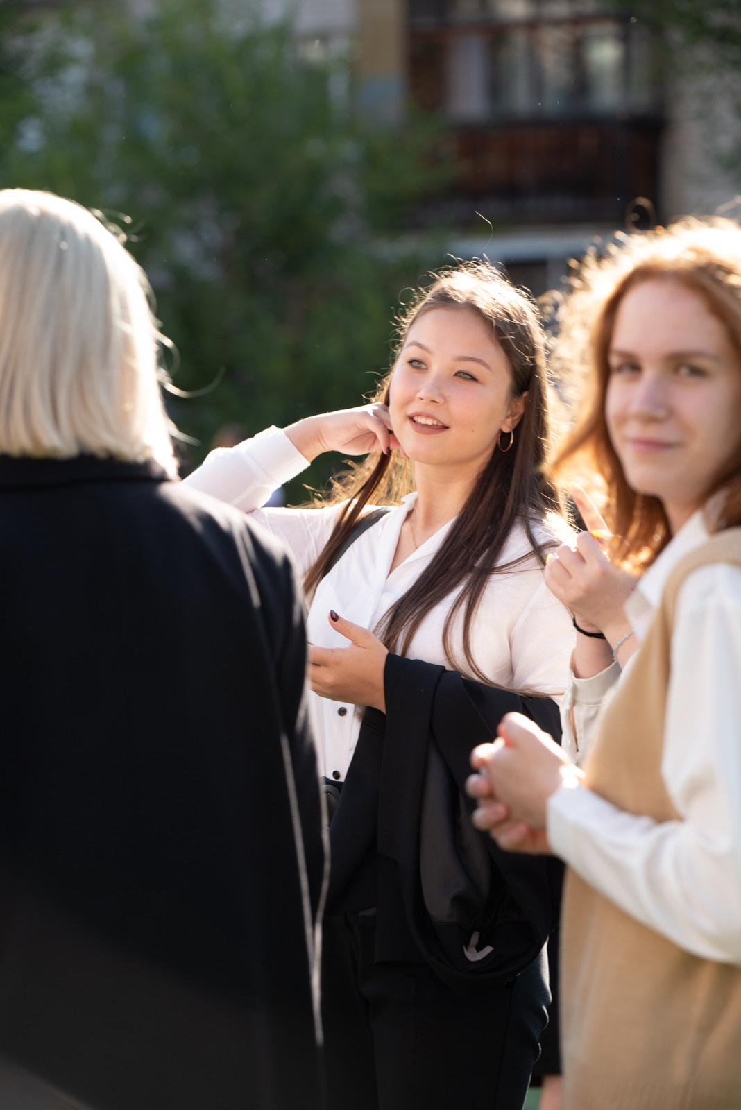 Линейка 1 сентября Лицей Ступени. Фотограф г. Хабаровск