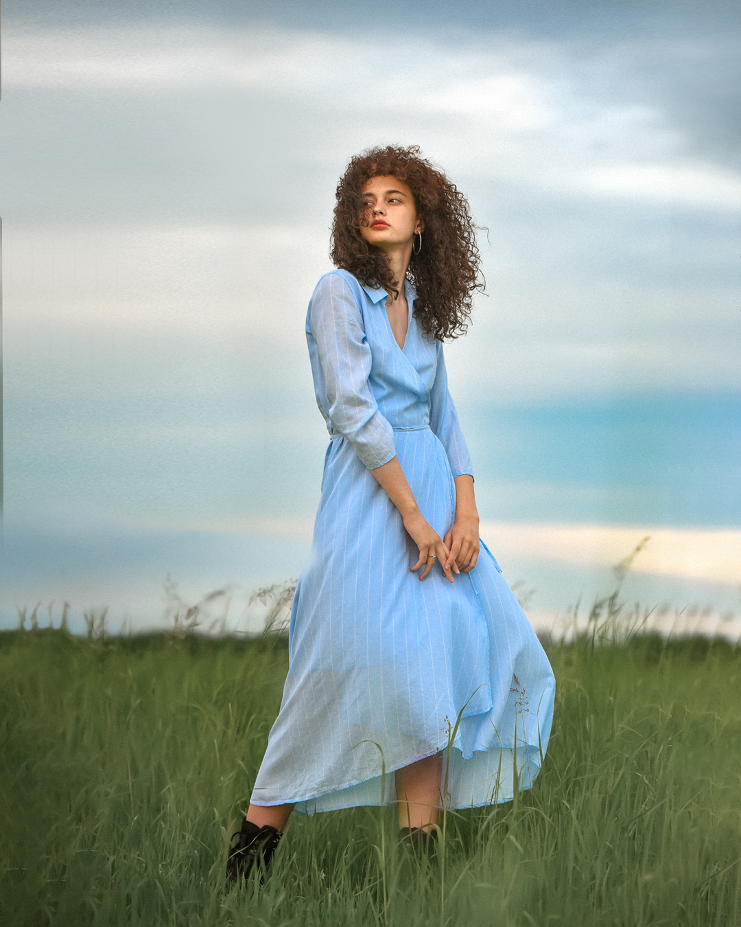 Алиса в поле. Фотограф г. Хабаровск