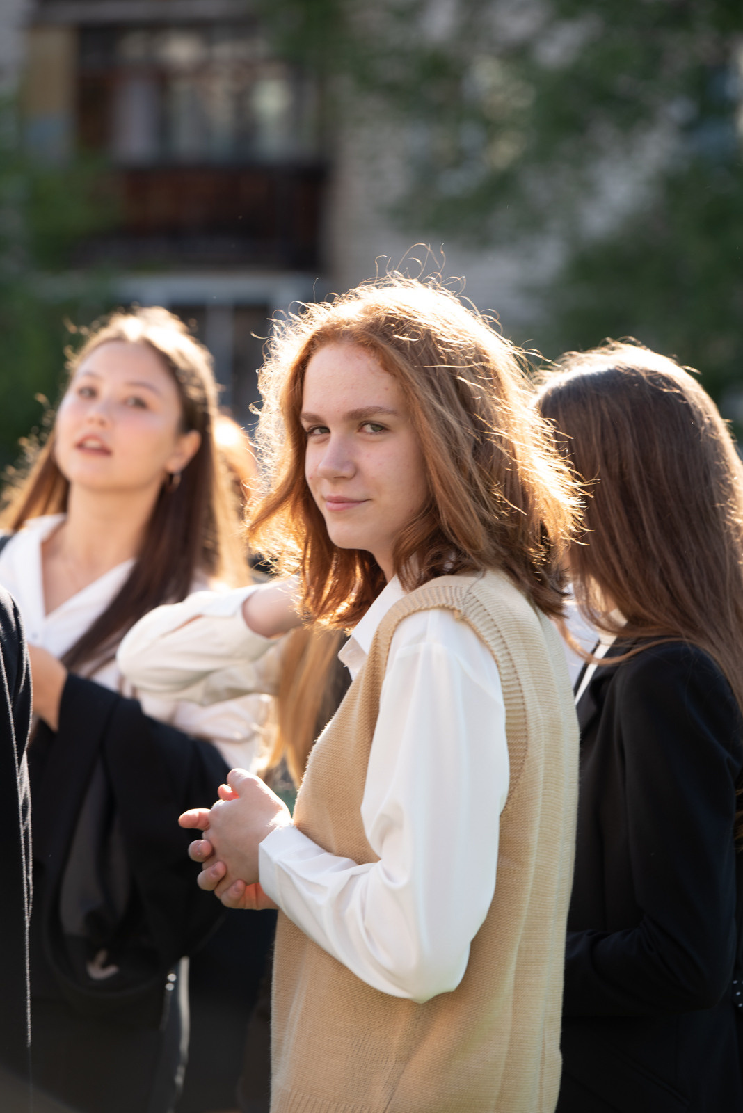 Линейка 1 сентября Лицей Ступени. Фотограф г. Хабаровск