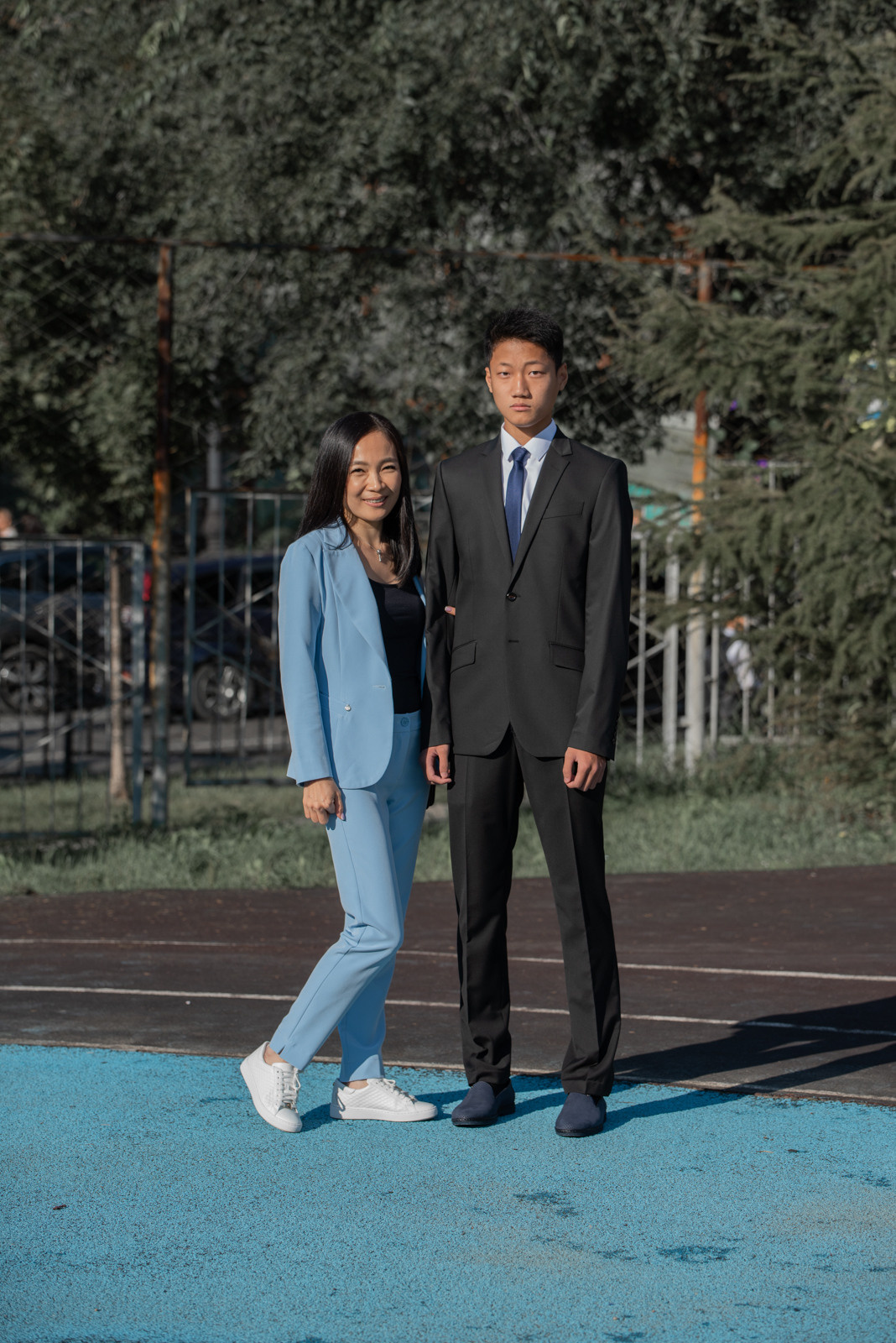 Линейка 1 сентября Лицей Ступени. Фотограф г. Хабаровск