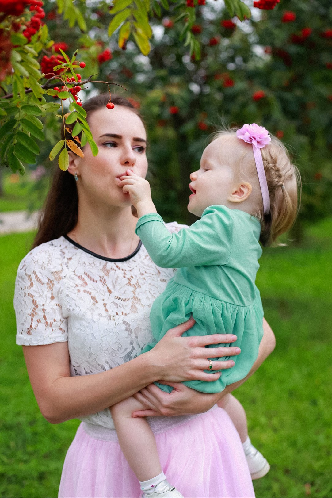 Алена и дочка Лиза. Семейный фотограф в Москве и МО Варвара Шаранова