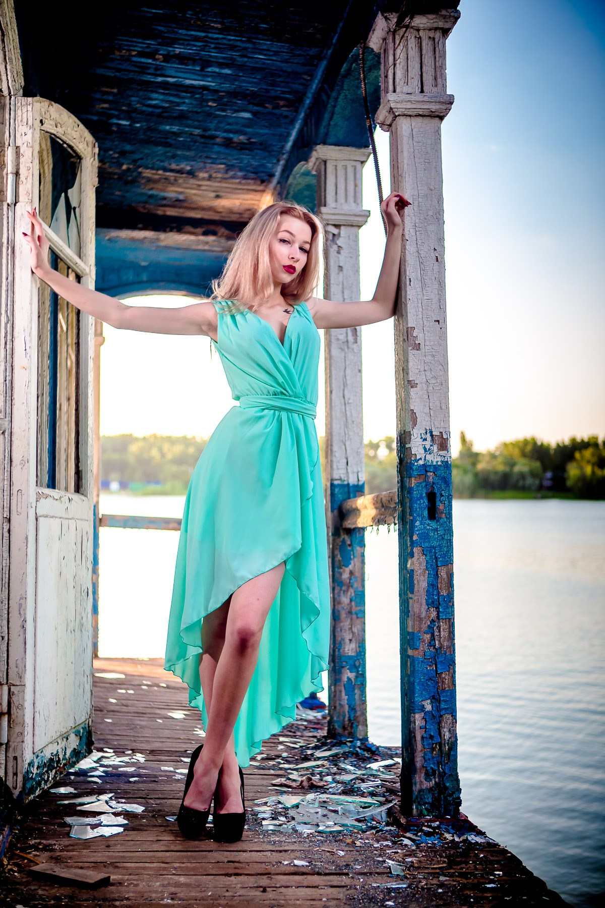 Съемка для модельного агентства «VUV Models». Максим Матвийченко и Виктория Басова профессионалы своего дела