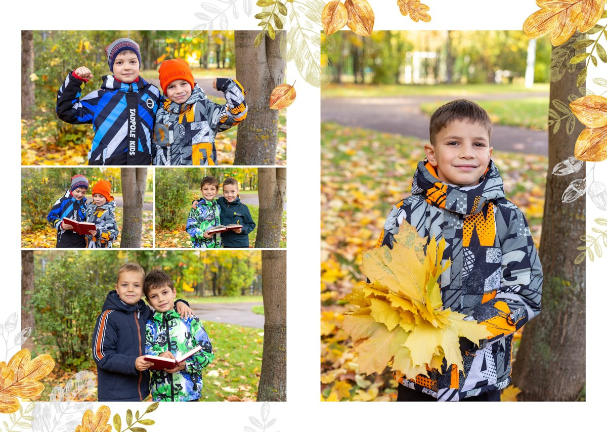 1 класс. Осень. Школьный фотограф в Зеленограде и Москве Оксана Гусева