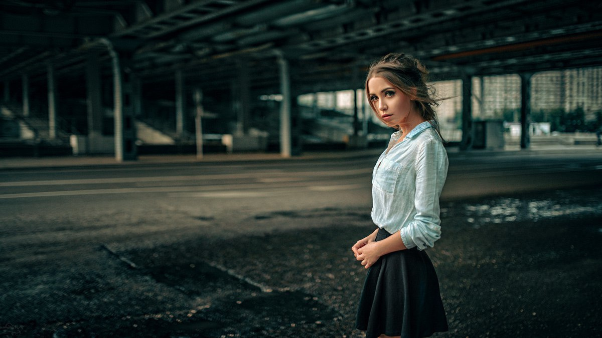 Портреты на улице. Фотограф Георгий Чернядьев