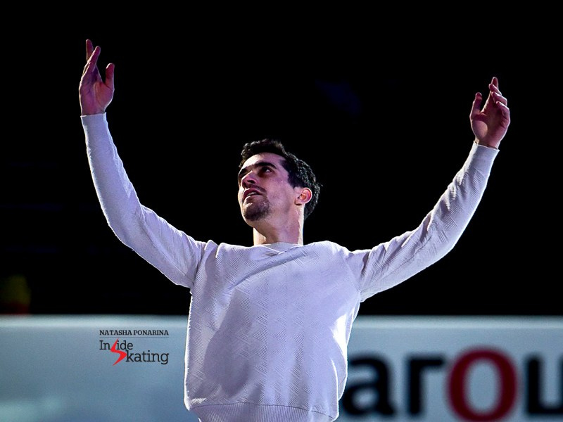 Javier Fernandez ECH 2019 Gala. Russian figure skating photographer from Saint-Petersburg
