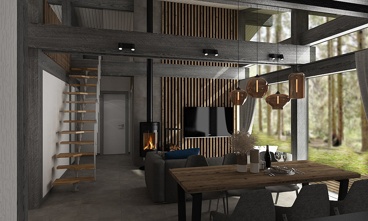 Баня в Лосево. Дизайнер в Санкт-Петербурге Дмитрий Цыбулько