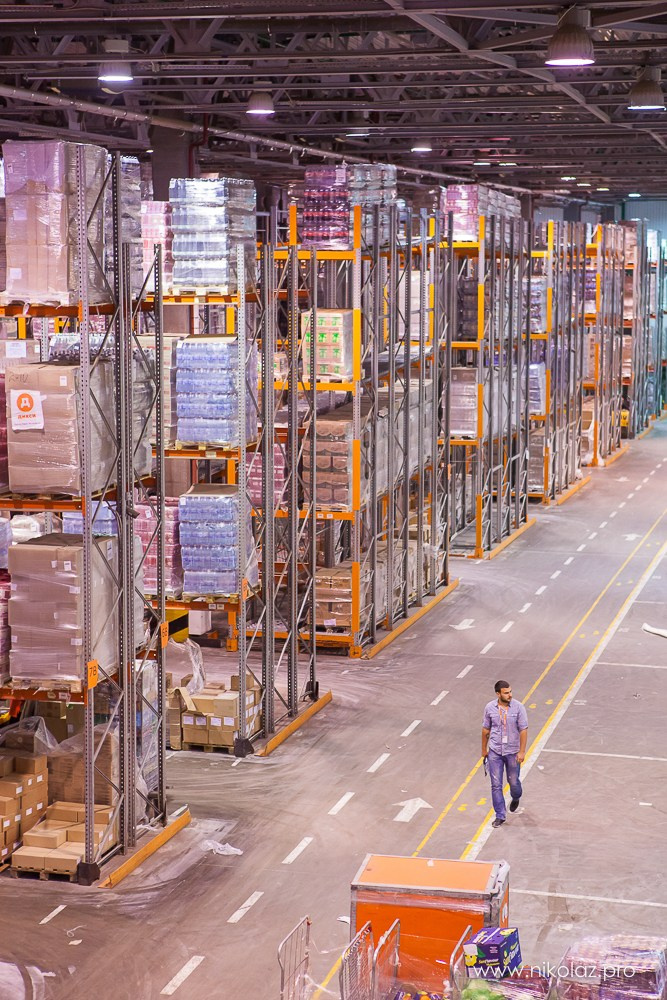 ДИКСИ склад. Видеооператор/Фотограф Николай Завьялов