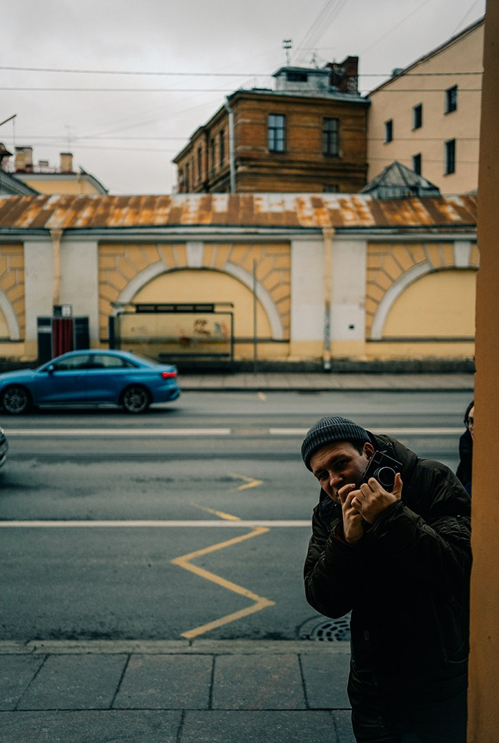 Питер февраль. Портретный фотограф в Москве Колосова Екатерина