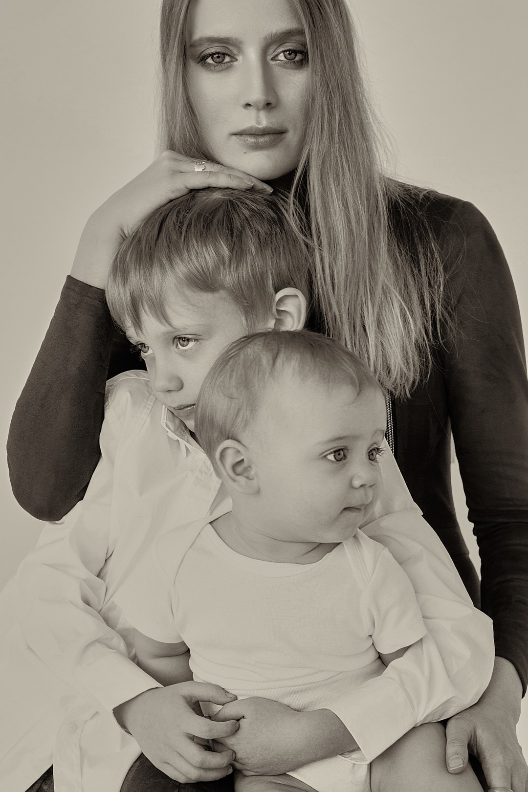 Marina And Kids. Фотограф Елена Вороха. Москва