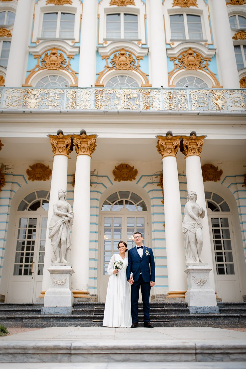 Свадьба. Екатерининский парк в Пушкине.