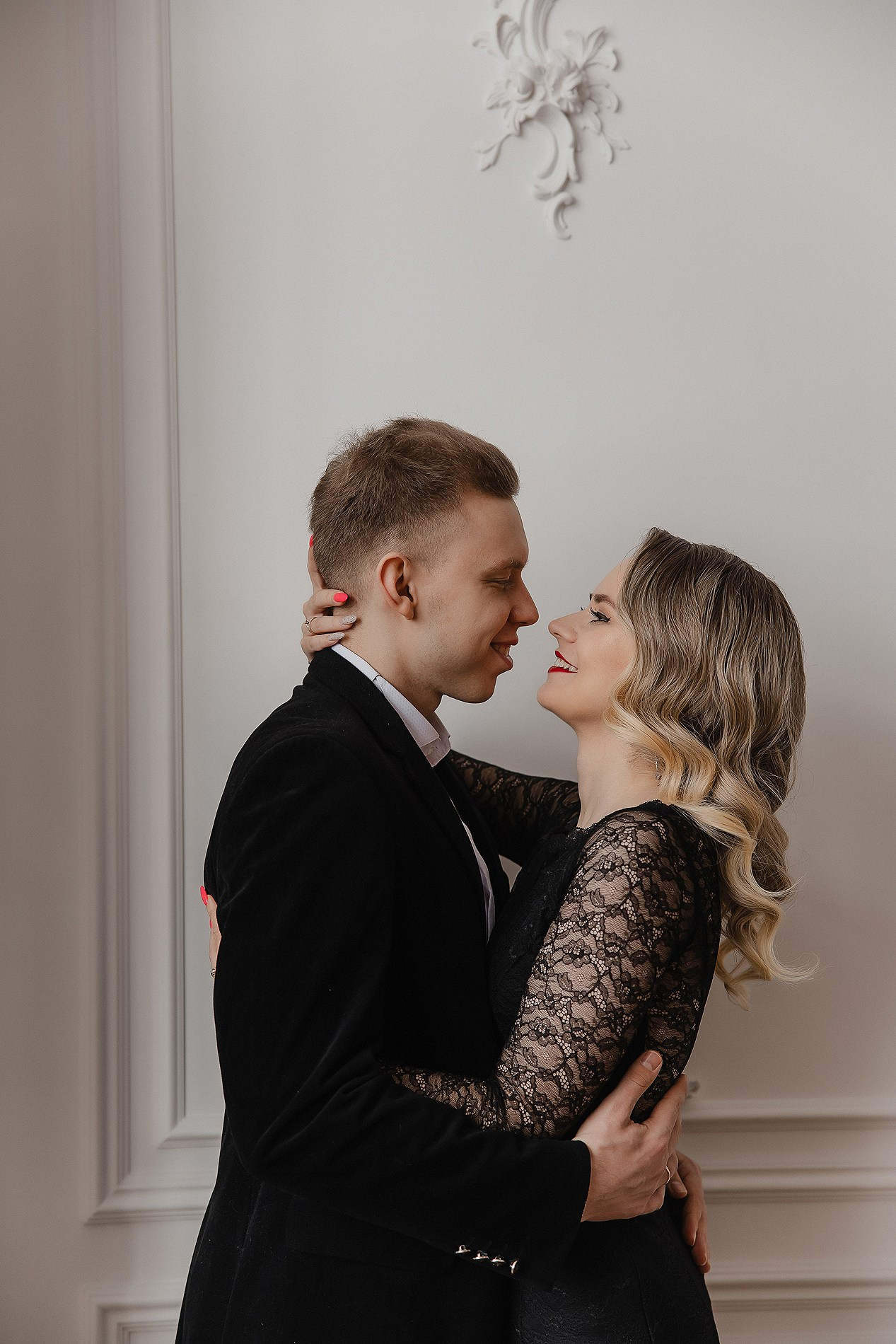 Love story в студии. Фотограф Олеся Жомер