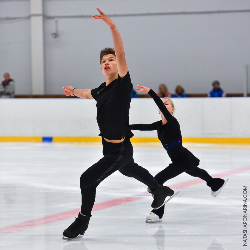 Контрольные прокаты СШОР Звёздный лёд 2020 Пары ПП. Russian figure skating photographer from Saint-Petersburg