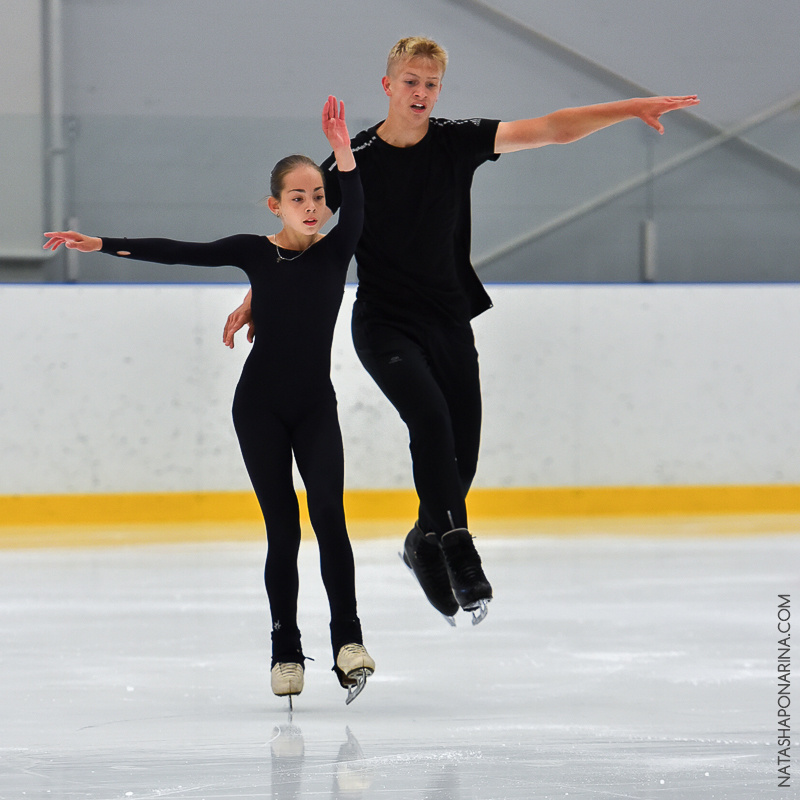 Контрольные прокаты СШОР Звёздный лёд 2020 Пары ПП. Russian figure skating photographer from Saint-Petersburg