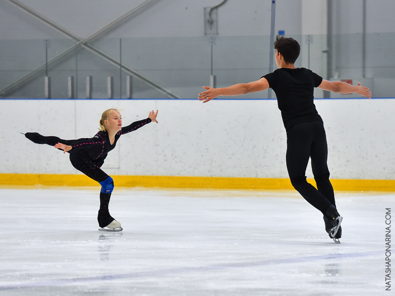 Контрольные прокаты СШОР Звёздный лёд 2020 Пары ПП. Russian figure skating photographer from Saint-Petersburg