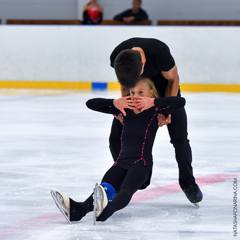 Контрольные прокаты СШОР Звёздный лёд 2020 Пары КП. ФК Фотограф в Санкт-Петербурге Наталья Понарина
