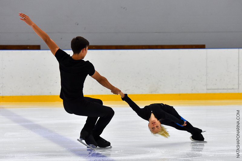 Контрольные прокаты СШОР Звёздный лёд 2020 Пары КП. ФК Фотограф в Санкт-Петербурге Наталья Понарина