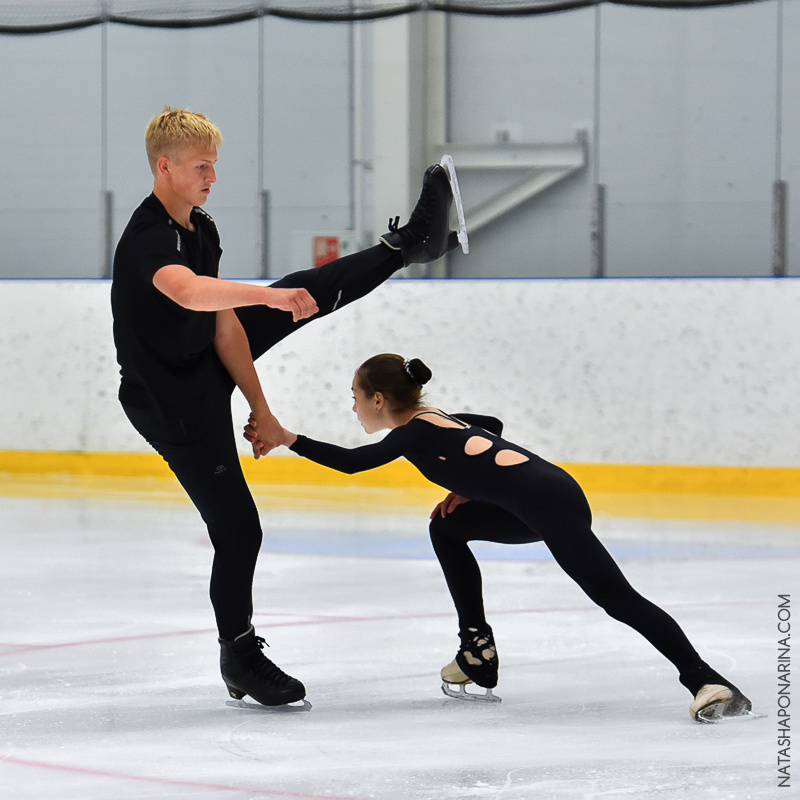 Контрольные прокаты СШОР Звёздный лёд 2020 Пары ПП. Russian figure skating photographer from Saint-Petersburg