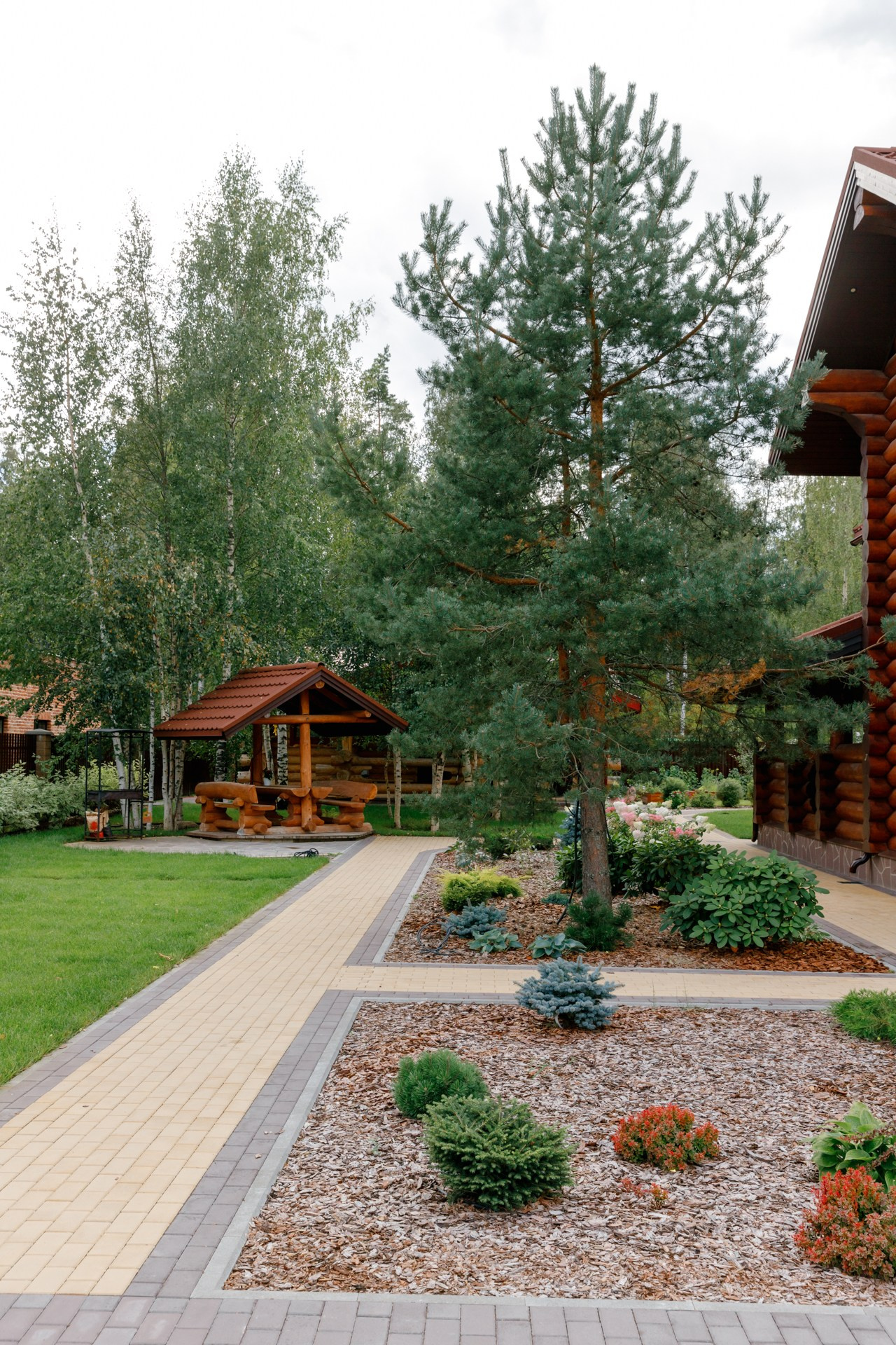 Загородный дом. Ландшафтный дизайн. Репортажный фотограф в Санкт-Петербурге Жолудев Владислав