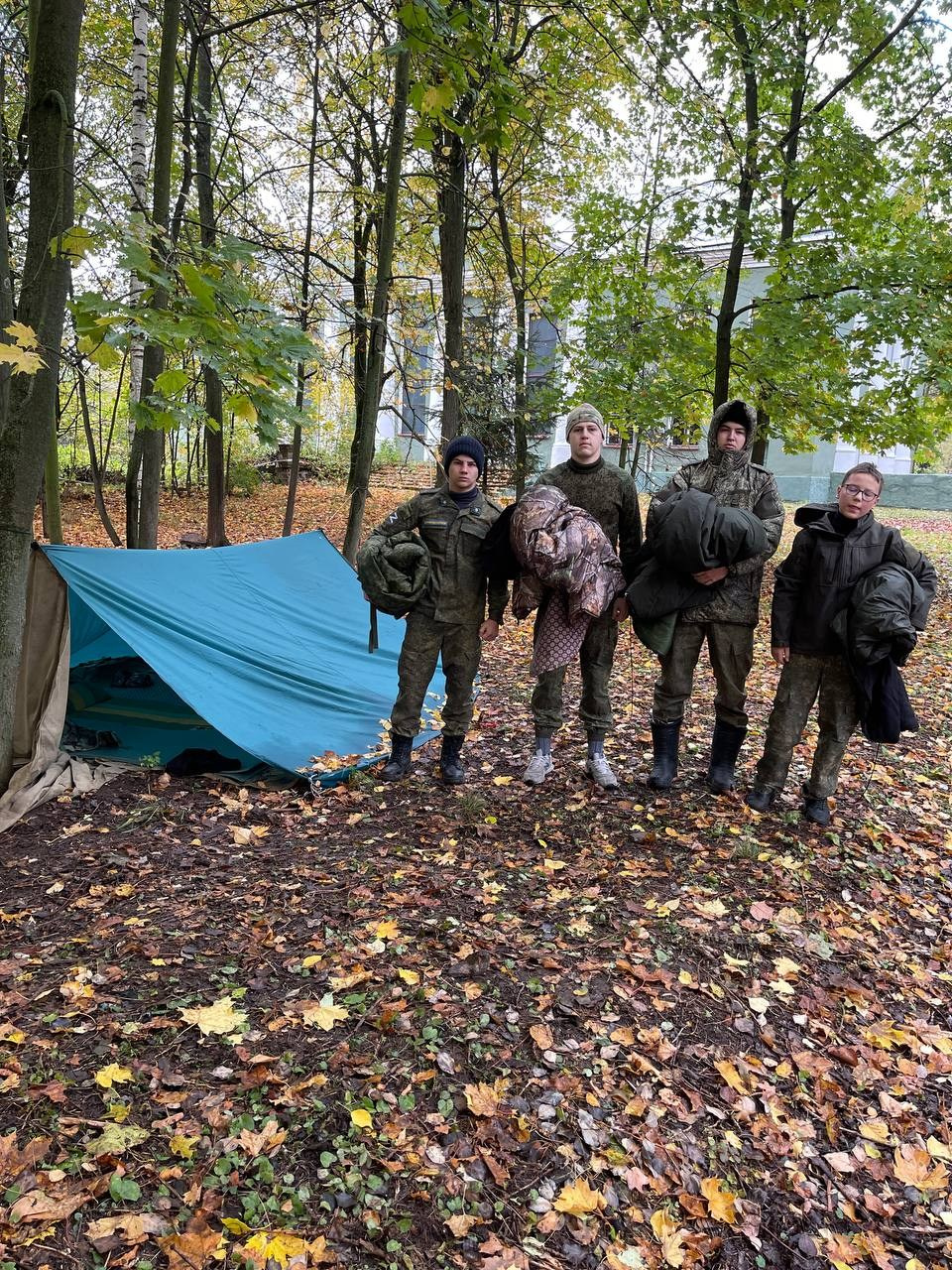 Военно-полевые сборы. Военно-тактический клуб «Барс»