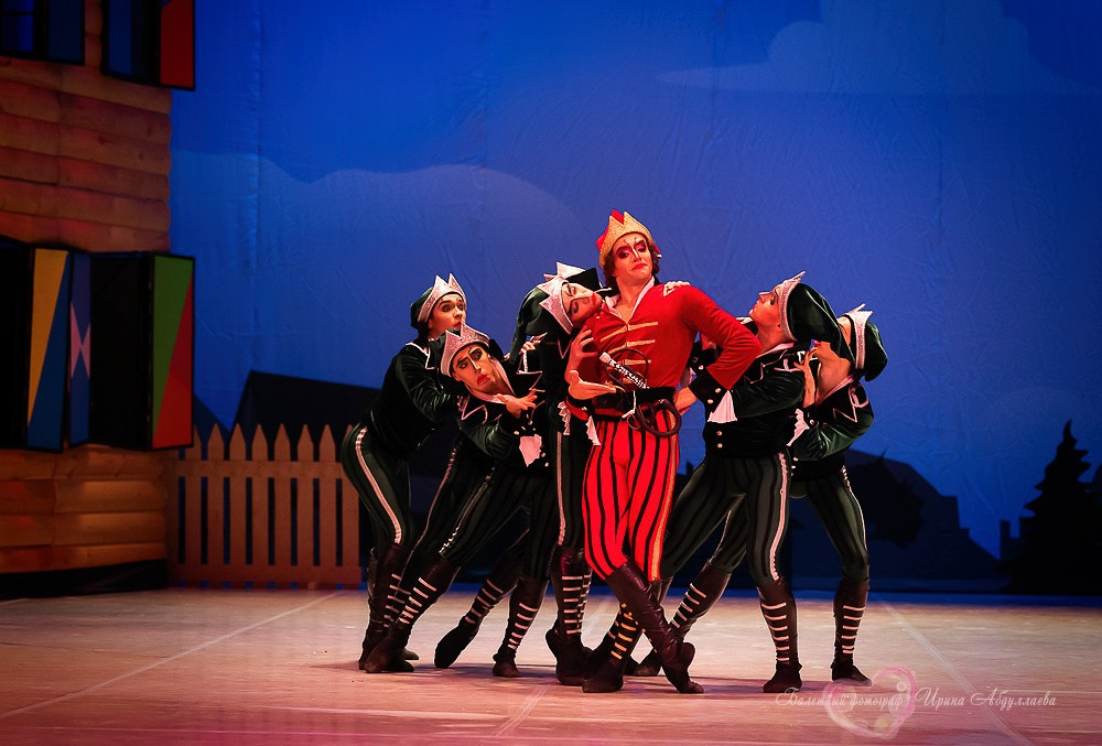 Премьера балета «Шут» — Прима балерина Кремлёвского балета Е.Первушина, Премьер Большого Театра Игорь Цвирко