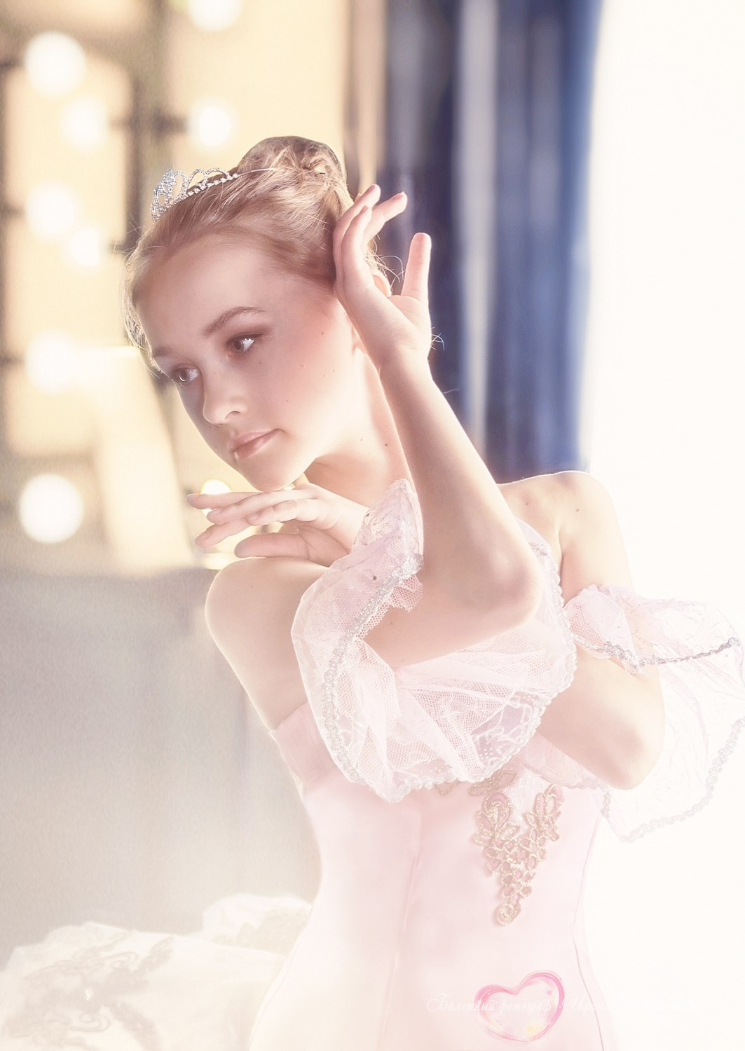 Фотосессия юной балерины Полины