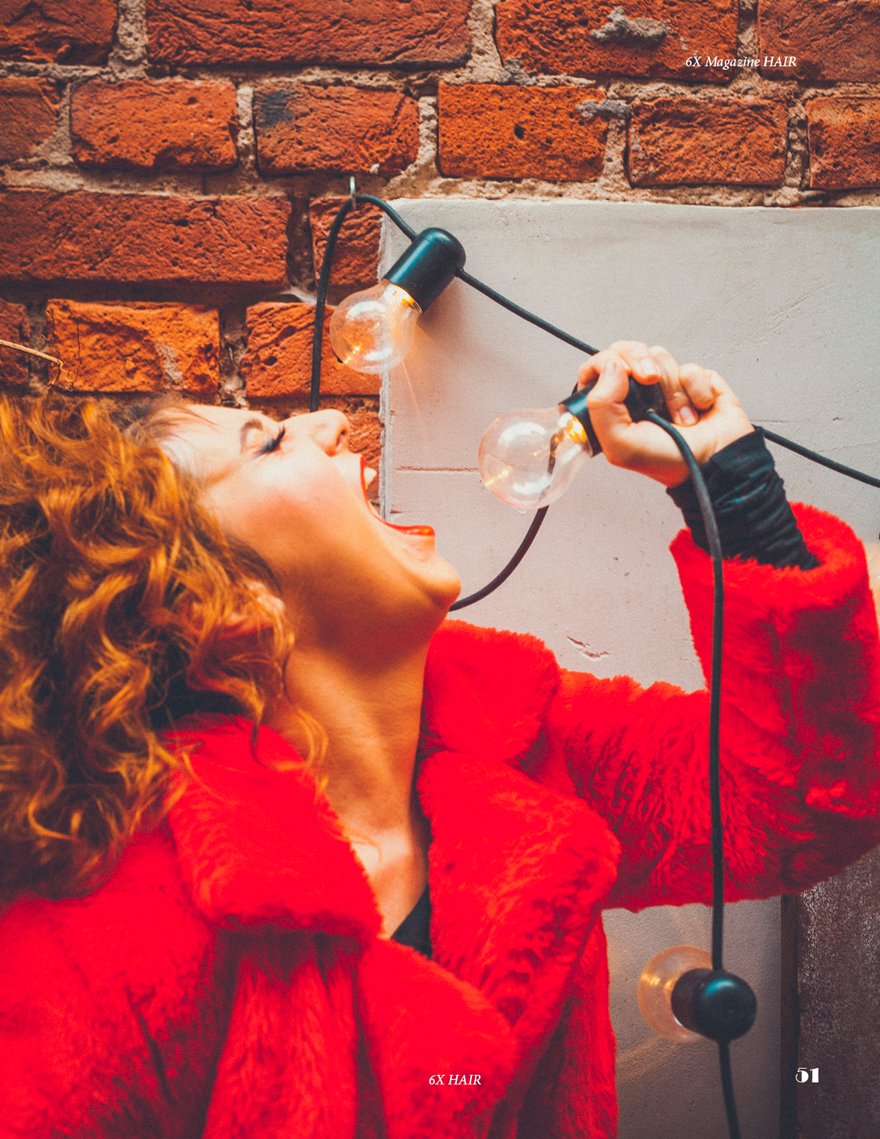 6X Hair Magazine. Фотограф Александра Степанова