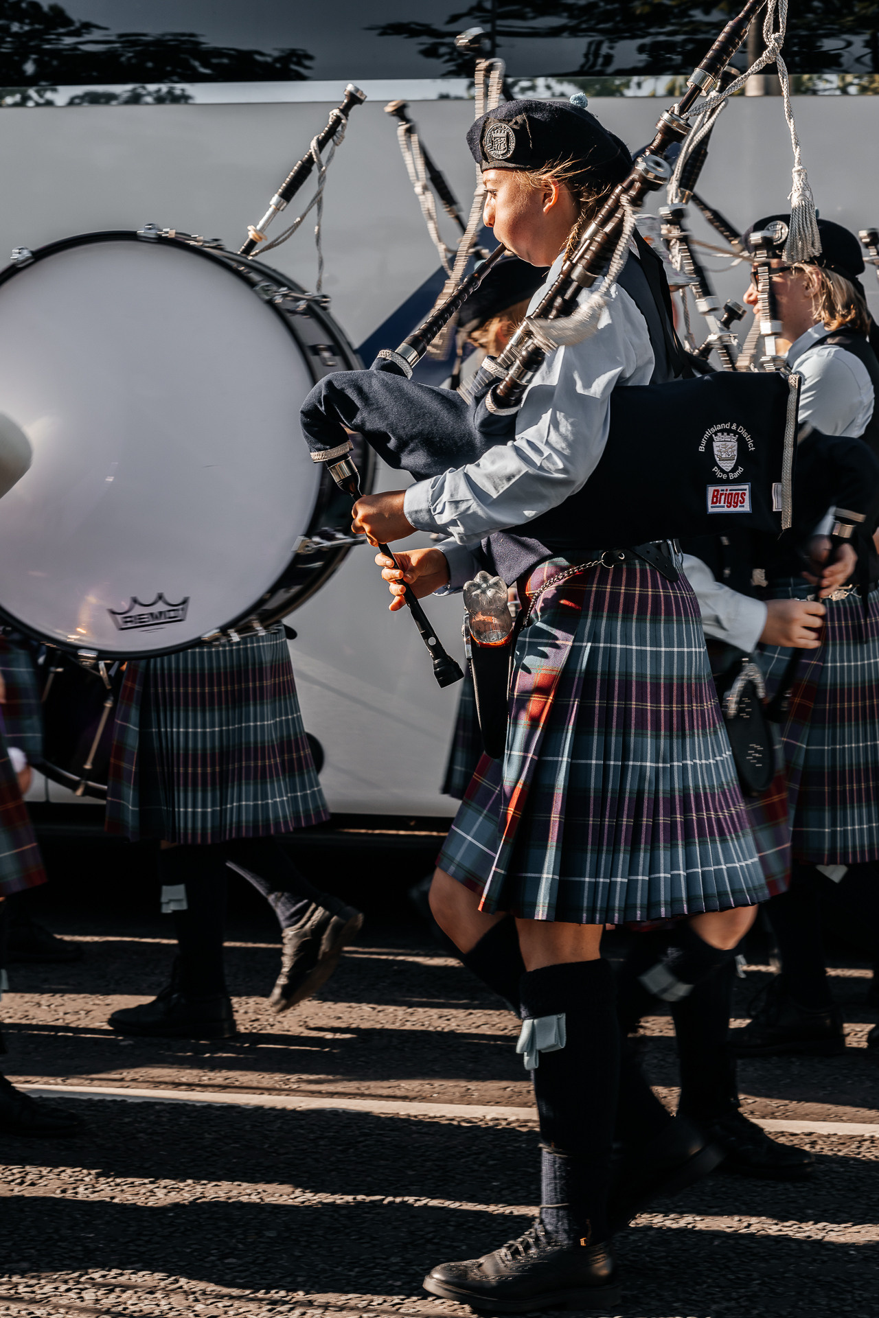 Backpipe festival in Aberdeen UK. Family and kids photographer in Aberdeen UK Lyubov Popova