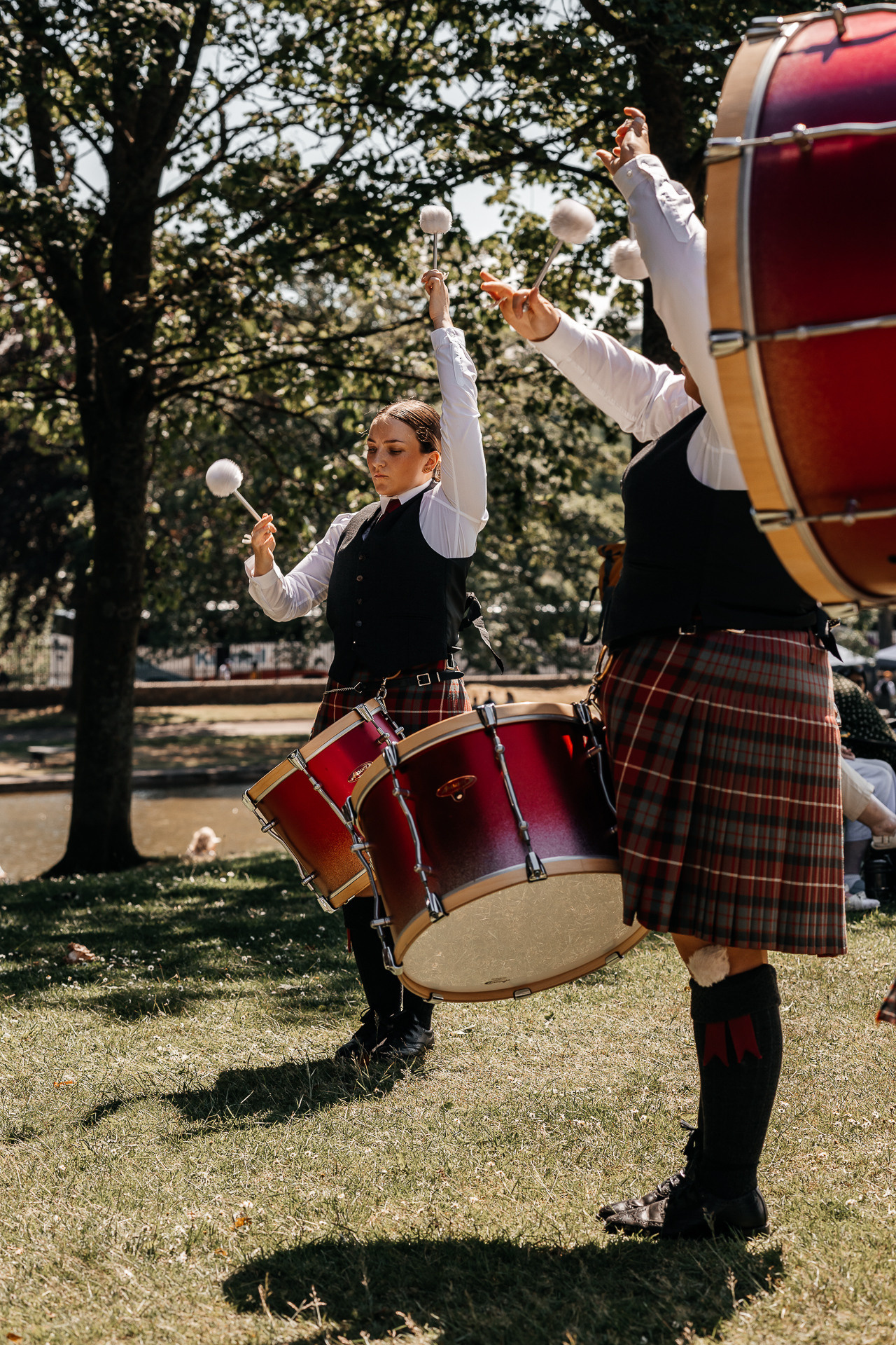 Backpipe festival in Aberdeen UK. Family and kids photographer in Aberdeen UK Lyubov Popova