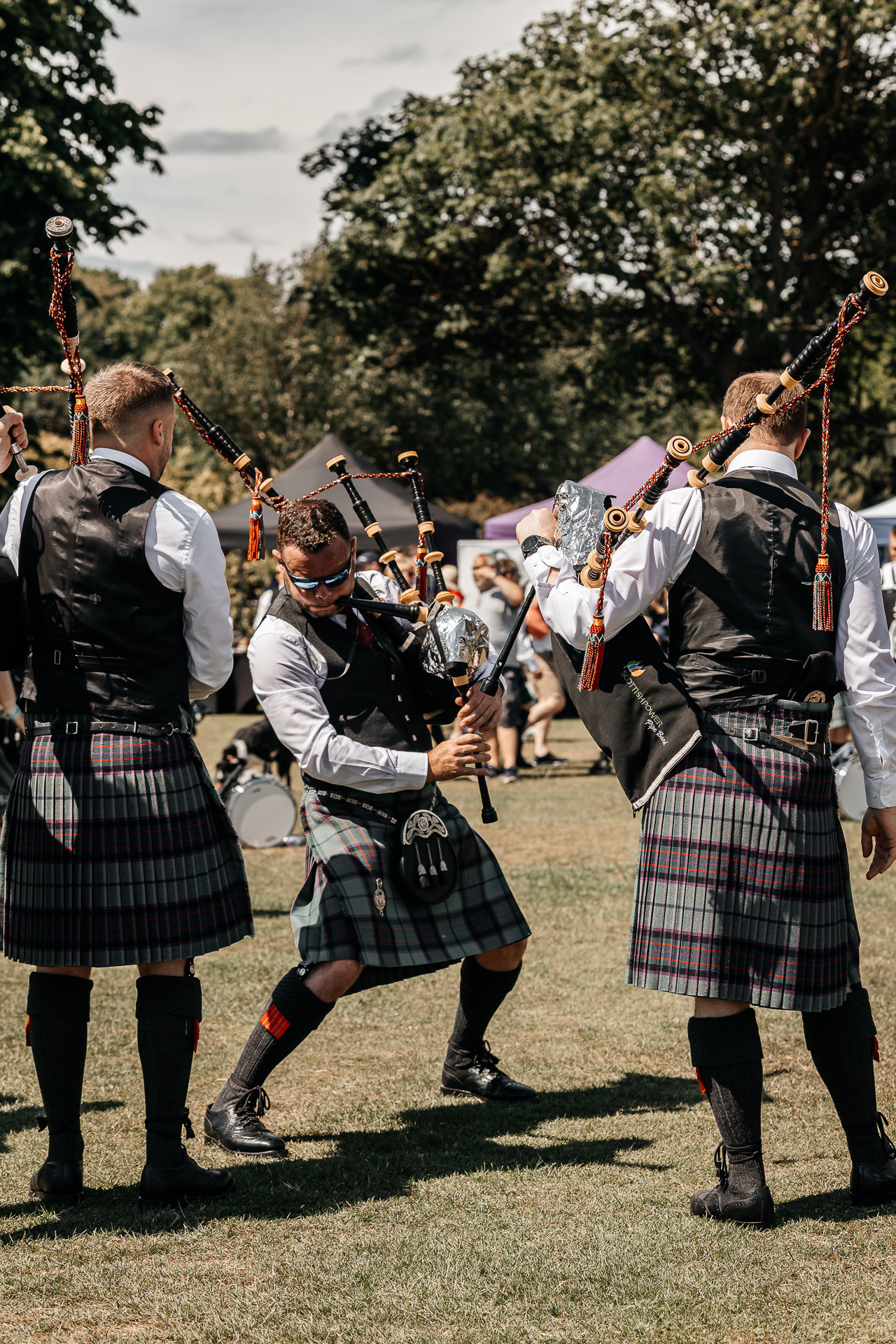 Backpipe festival in Aberdeen UK. Family and kids photographer in Aberdeen UK Lyubov Popova