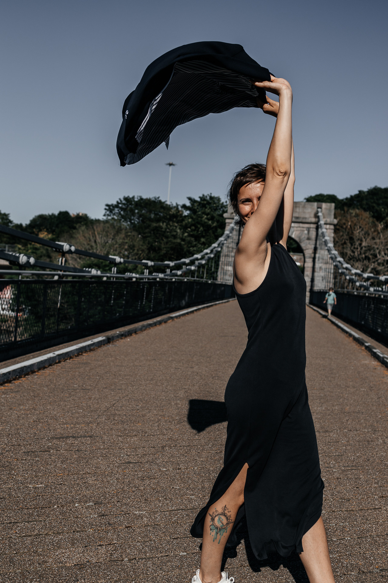 Sunny walk near Dathee Park in Aberdeen UK. Family and kids photographer in Aberdeen UK Lyubov Popova