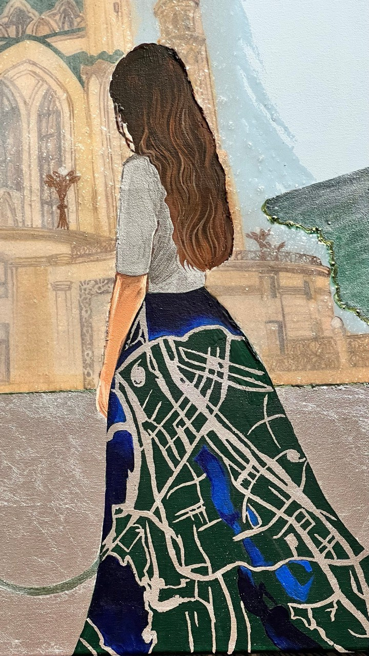 Серия «Волшебница Изумрудного Востока». Картины пейзаж