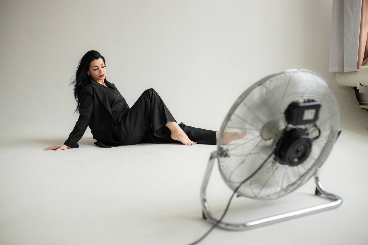 Женский портрет на циклораме и в студии. Фотограф Москва