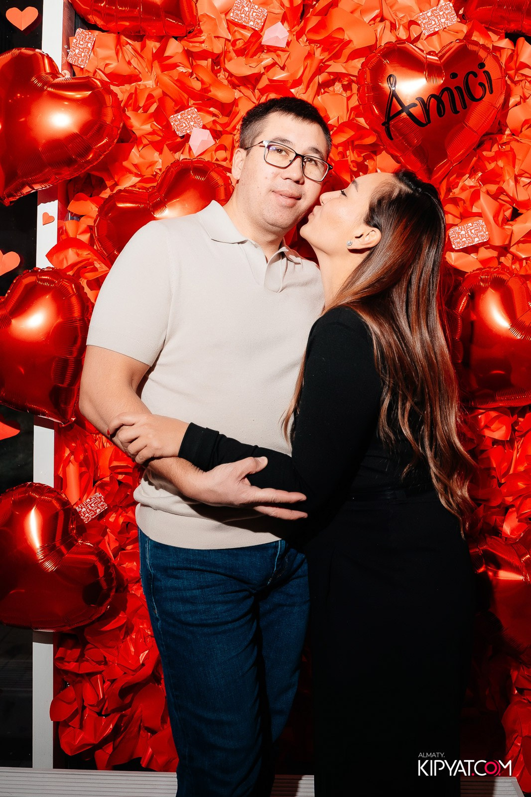 ДЕНЬ СВ.ВАЛЕНТИНА В РЕСТОРАНЕ AMICI. КИПЯТКОМ АЛМАТЫ!