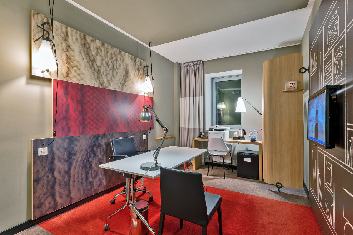 Отель «Ibis». г. Москва. Фотосъёмка интерьеров и архитектуры гостиниц, промышленная съёмка