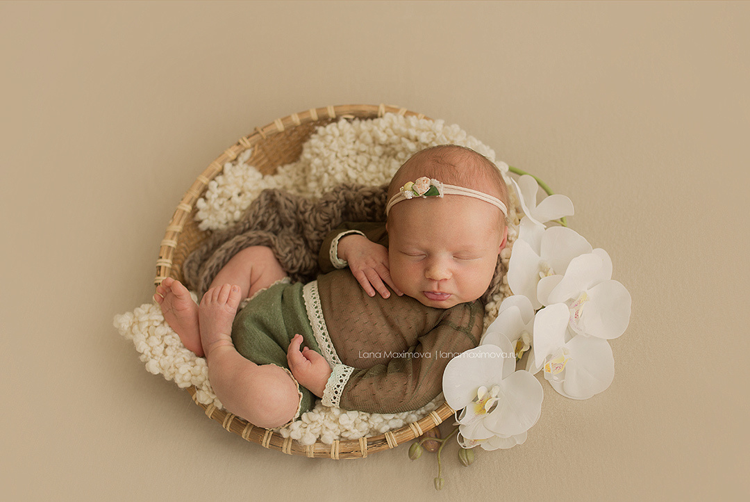 Фотограф новорождённых малышей и детский фотограф В Казани Лана Максим