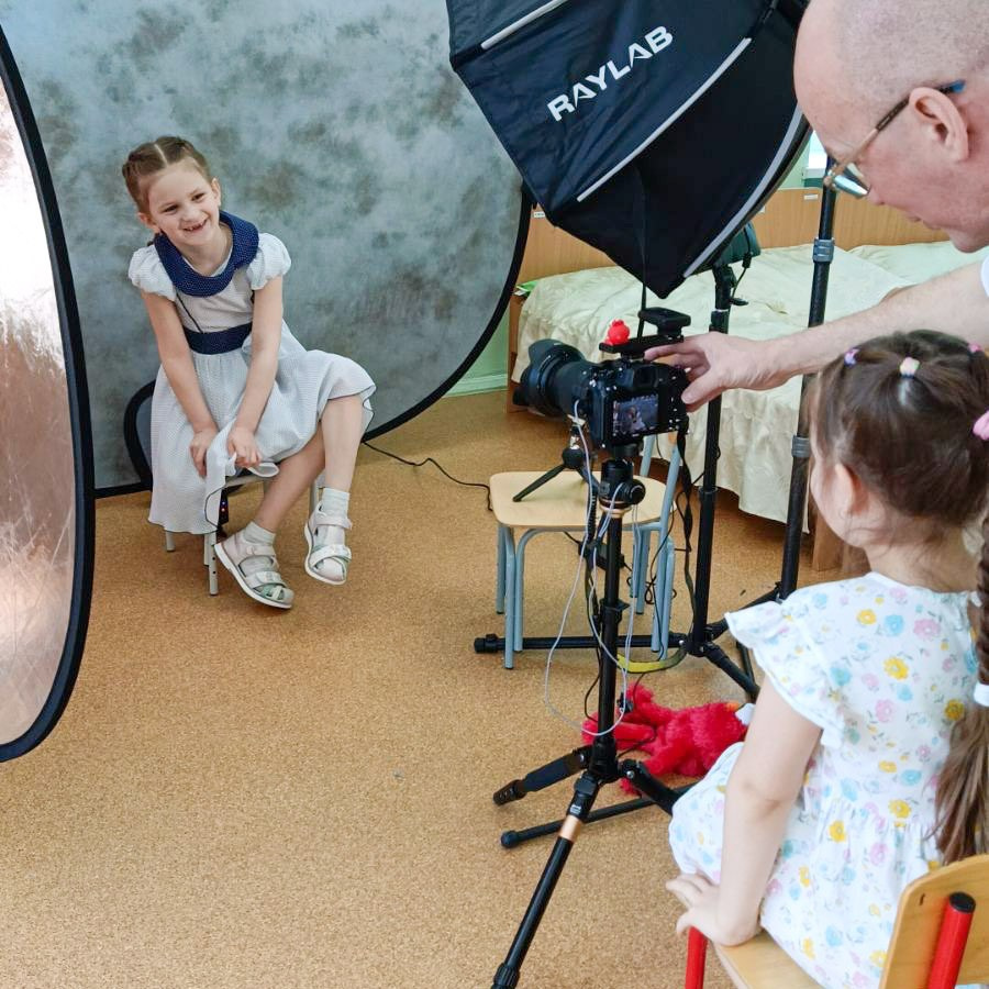 Бэкстейдж фотосъемки в детском саду для выпускных фотоальбомов. Детский фотограф. «Ожившие» фото, г. Нижневартовск