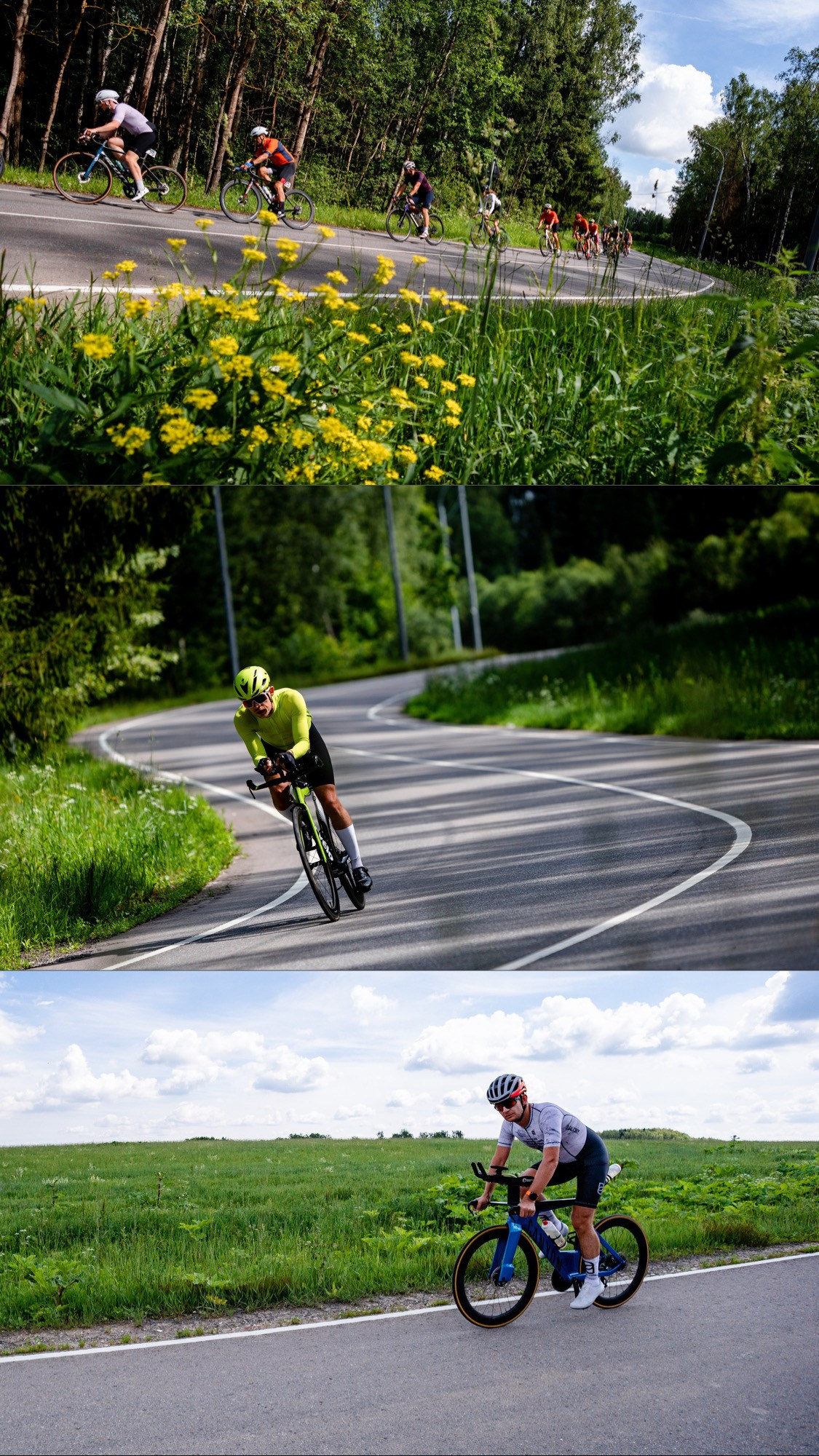 Шоссейная тренировка в Клёново. Павел Шарапов | Фотограф | Москва