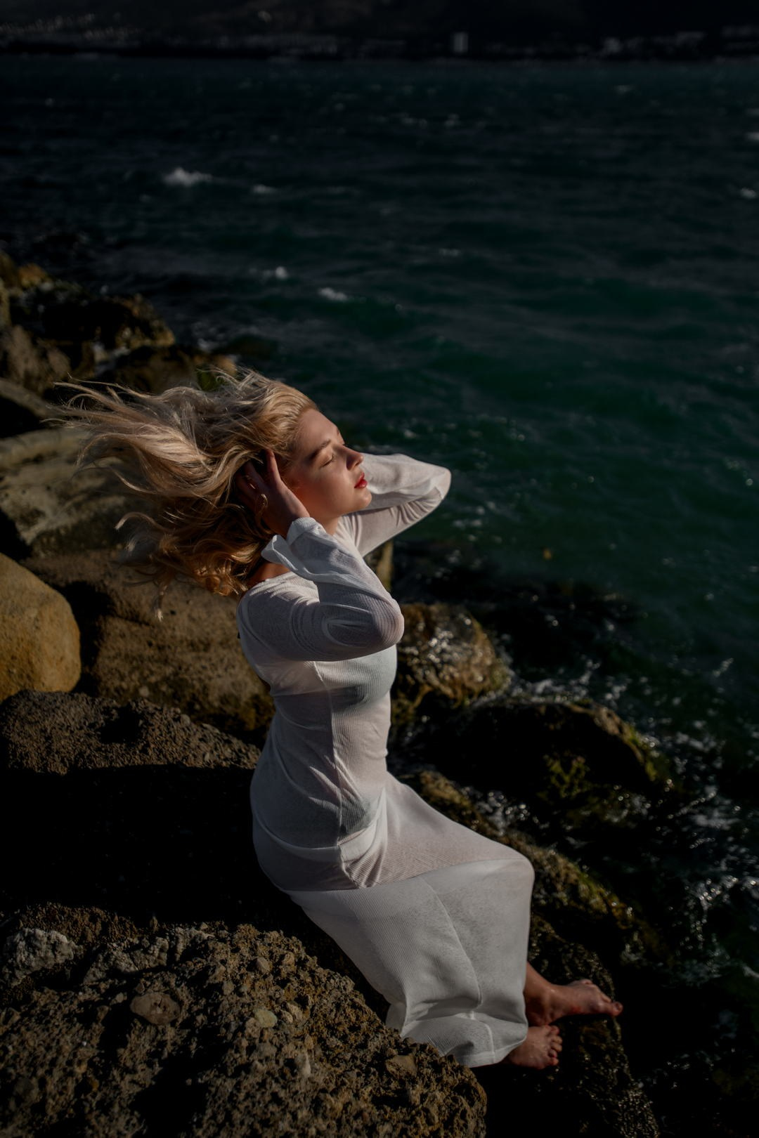 Индивидуальная фотосессия Анастасия на пляже Метрополь — фотограф Жанна Шестопалова