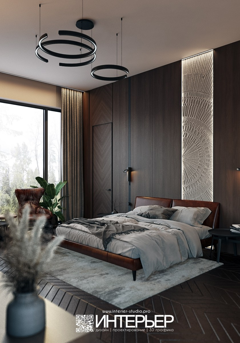 Дом Тамирлана и Айшат. 2 этаж. Дизайн интерьера, 3D визуализация и 3D моделирование. Создание проектов и чертежей. КМВ: Кисловодск, Пятигорск, Ессентуки и удаленно