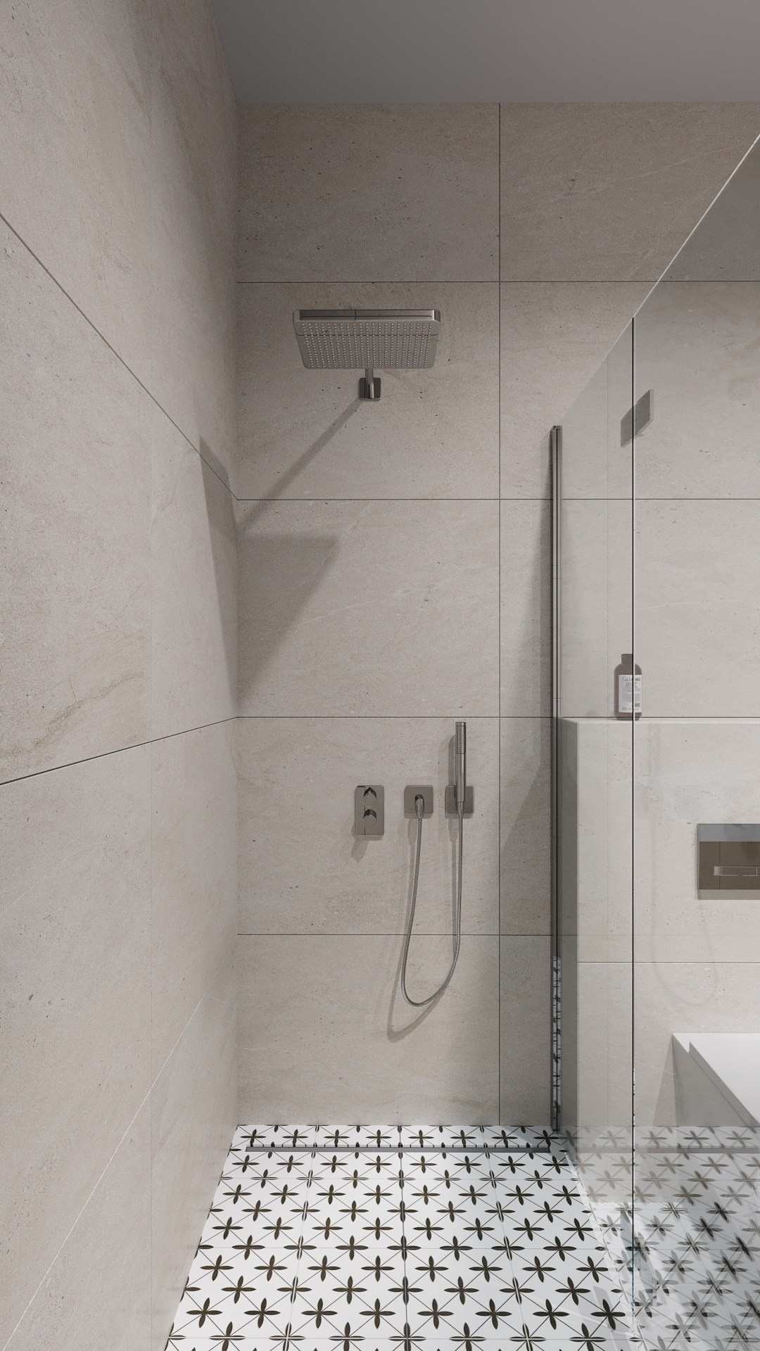 Санузлы в частном доме. Клиент: Гильмутдинов Тимур. Евгений Пырков — 3d визуализатор интерьеров и экстерьеров России