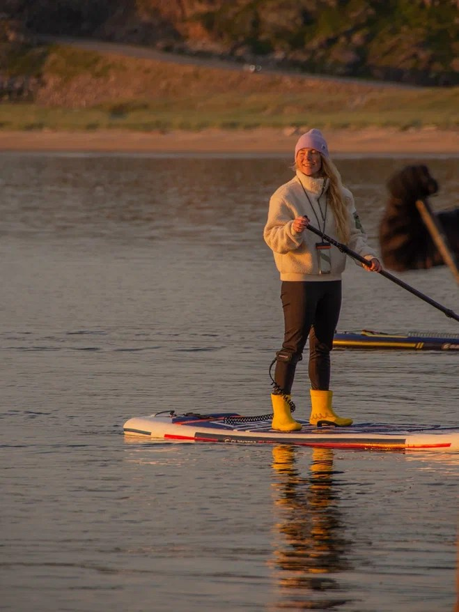 SUP на закате. Abakumova Viktoria