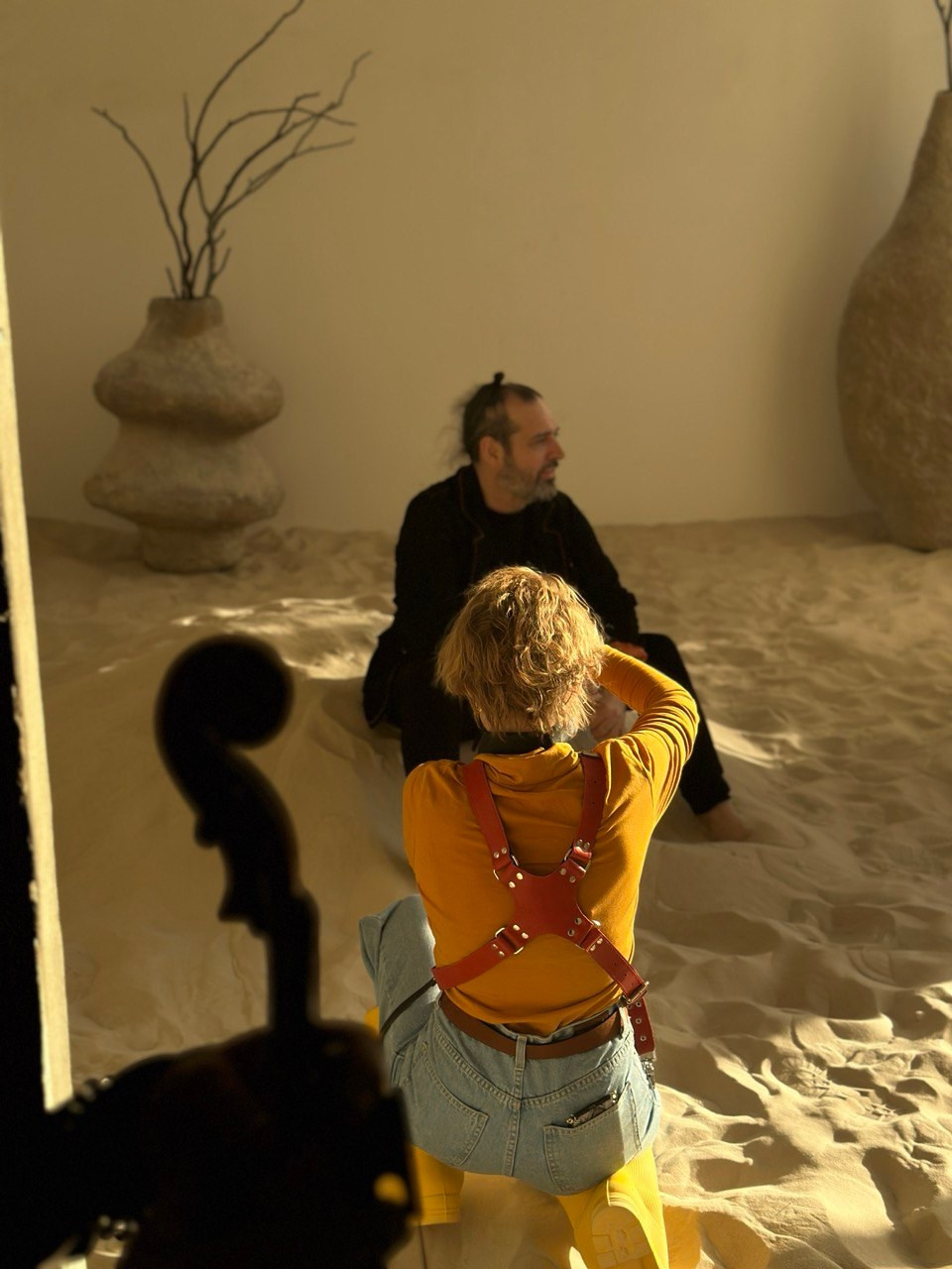 Бекстейдж съемок в зале «Песок», Location 223. Ваш фотограф в Санкт-Петербурге Анна Просвирина